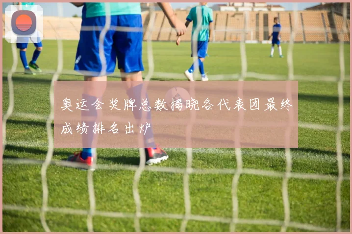 奥运会奖牌总数揭晓各代表团最终成绩排名出炉