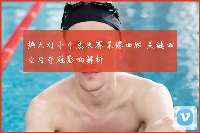 热火对小牛总决赛录像回顾 关键回合与夺冠影响解析