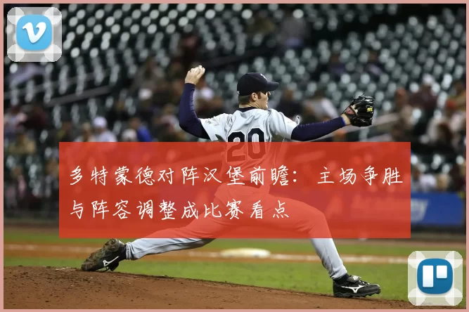 多特蒙德对阵汉堡前瞻：主场争胜与阵容调整成比赛看点